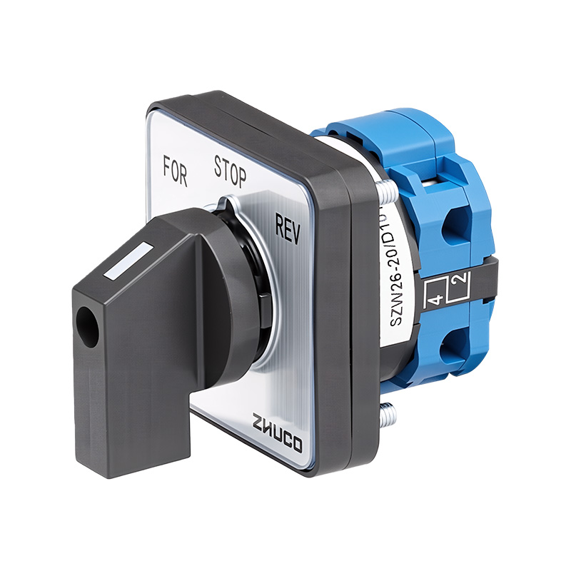 ZHUCO SZW26-20 D101.1 FOR-STOP-REV Three-position one-section Changeover Switch