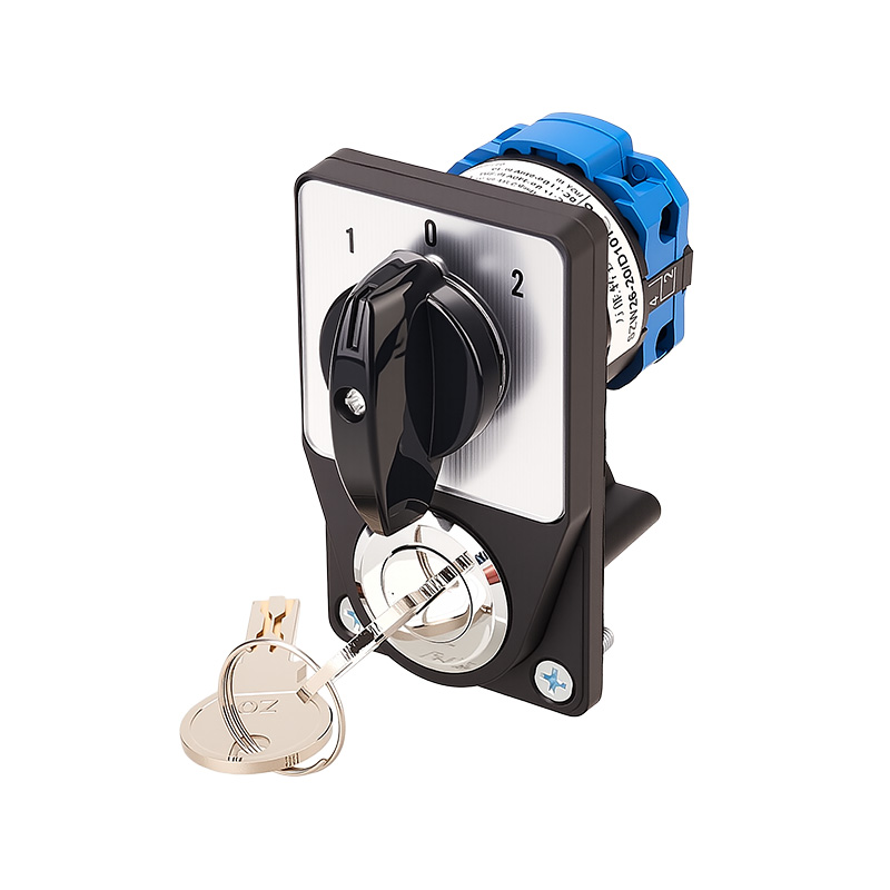 ZHUCO SZW26-20/D101.1YS Three-position single-section changeover switch with electronic lock