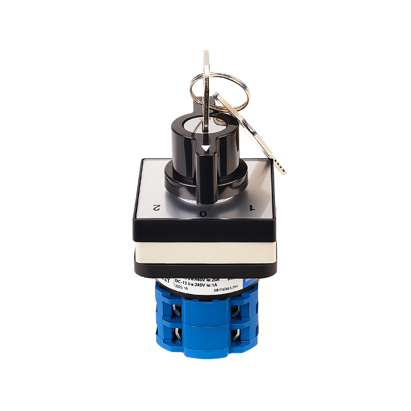 SZW26-20 D202.2Y-D11 Three-position single-pole lockable changeover switch SZW26-20 D202.2Y-D11 Three-position single-pole lockable changeover switch