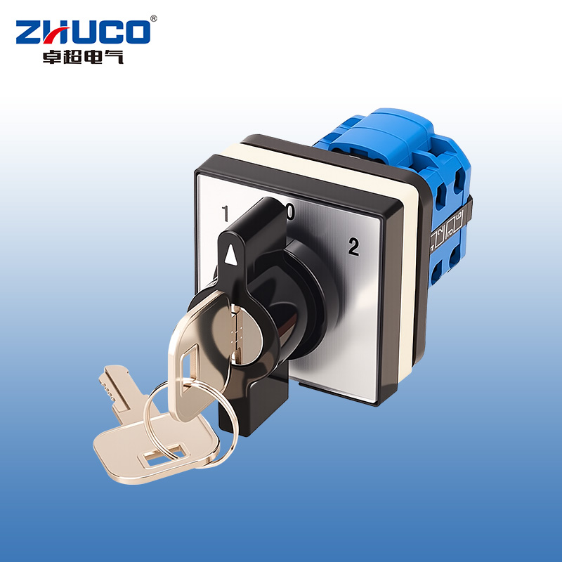 SZW26-20 D202.2Y-D11 Three-position single-pole lockable changeover switch
