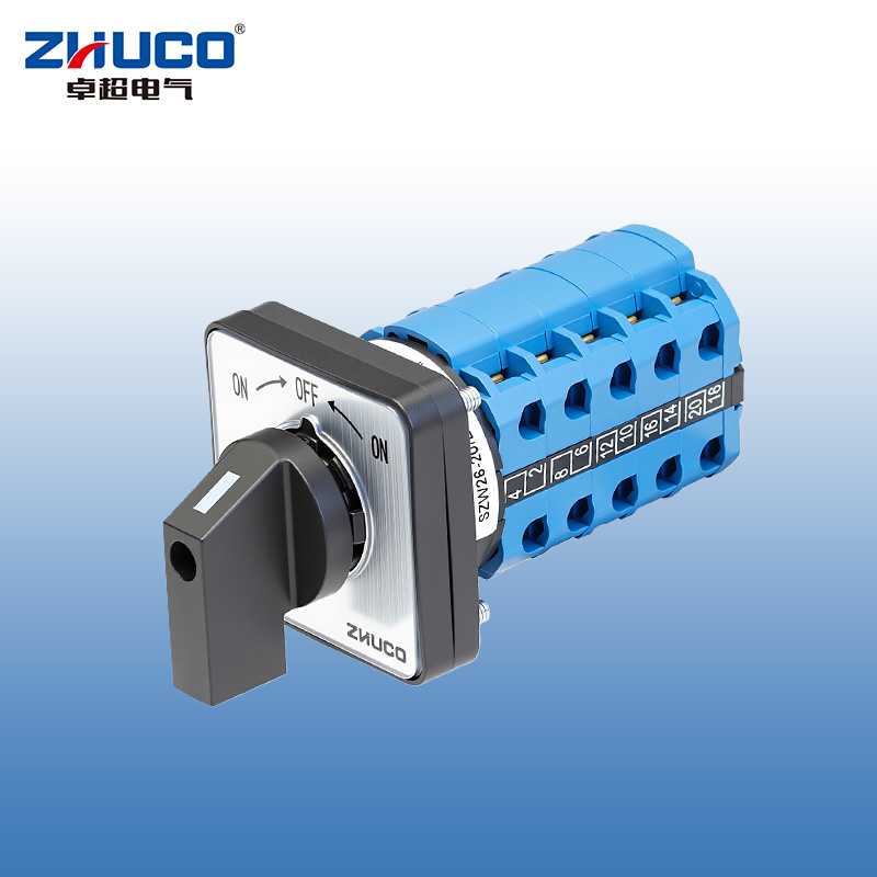 ZHUCO SZW26-20/B505.5 ON-OFF-ON Three-position five-section Self-resetting Changeover Switch