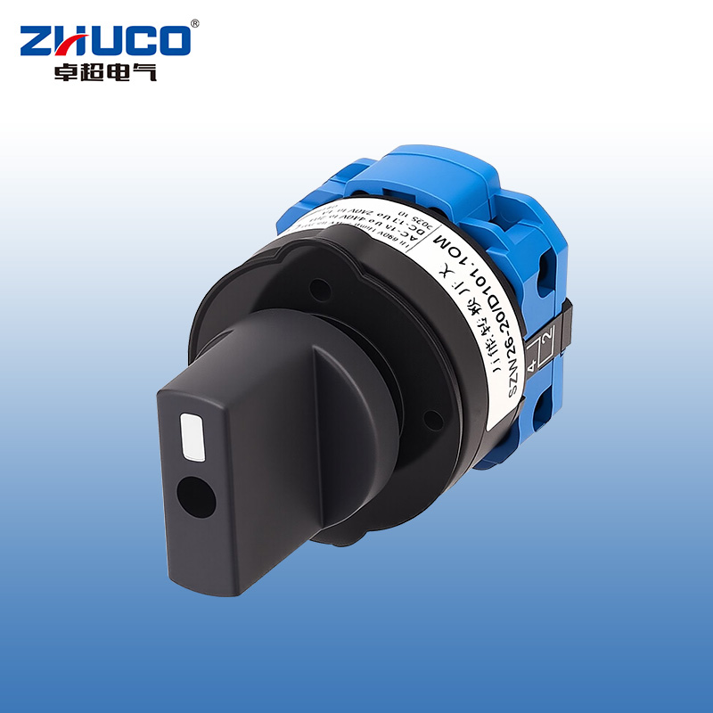 ZHUCO SZW26-20/D101.1OM Three-position one-section Two-hole Mount Changeover Switch