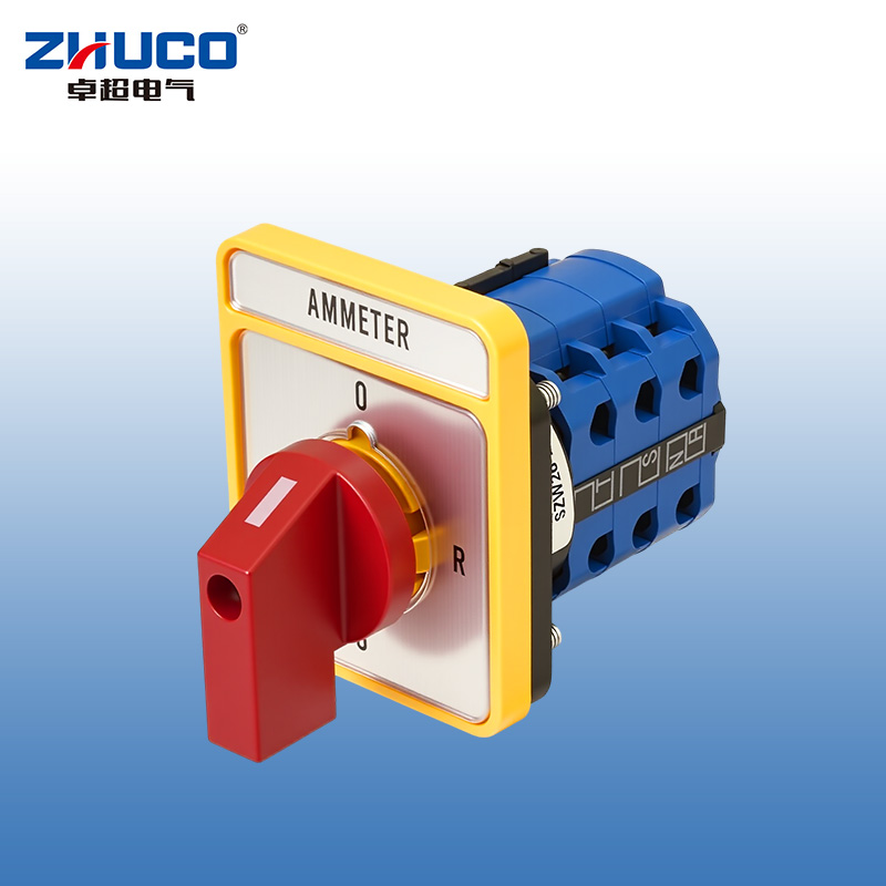 ZHUCO SZW26-20/LH3.3HH 0-R-S-T Three-Position Three-Channel Current Changeover Switch