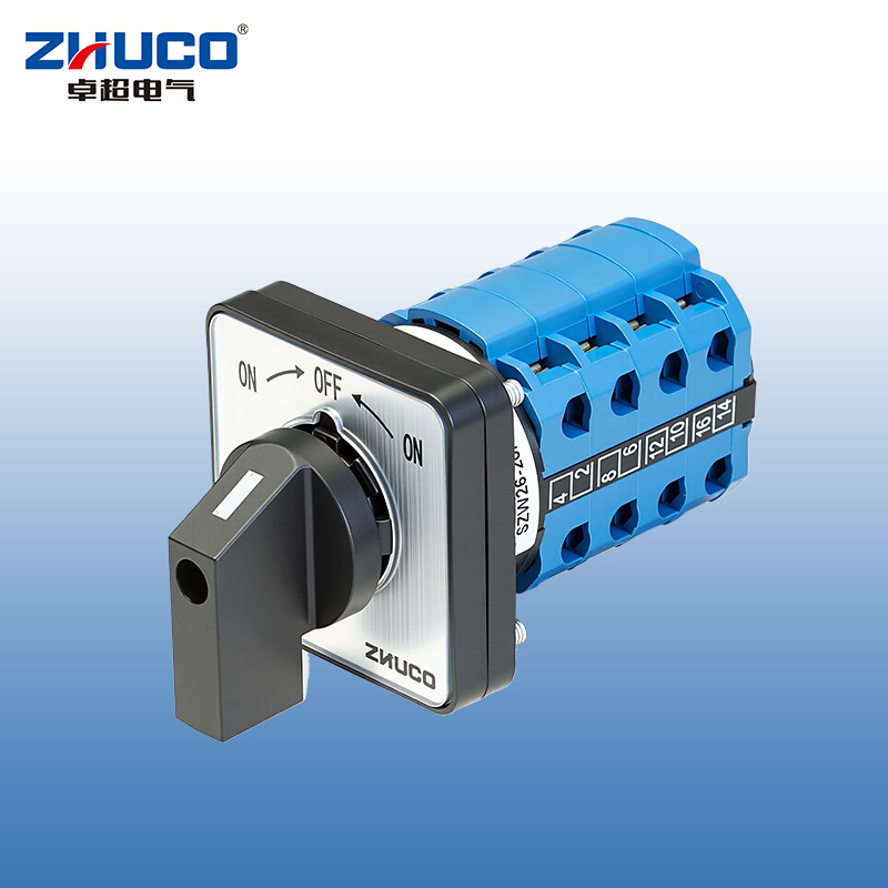 ZHUCO SZW26-20/B404.4 ON-OFF-ON Three-position four-section Self-resetting Changeover Switch