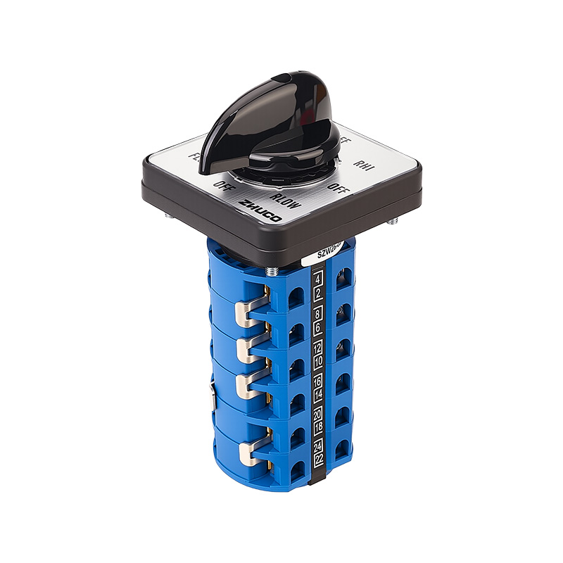 ZHUCO SZW26-25/7206.6 Eight-position six-section forward/reverse high/low speed milling machine changeover switch