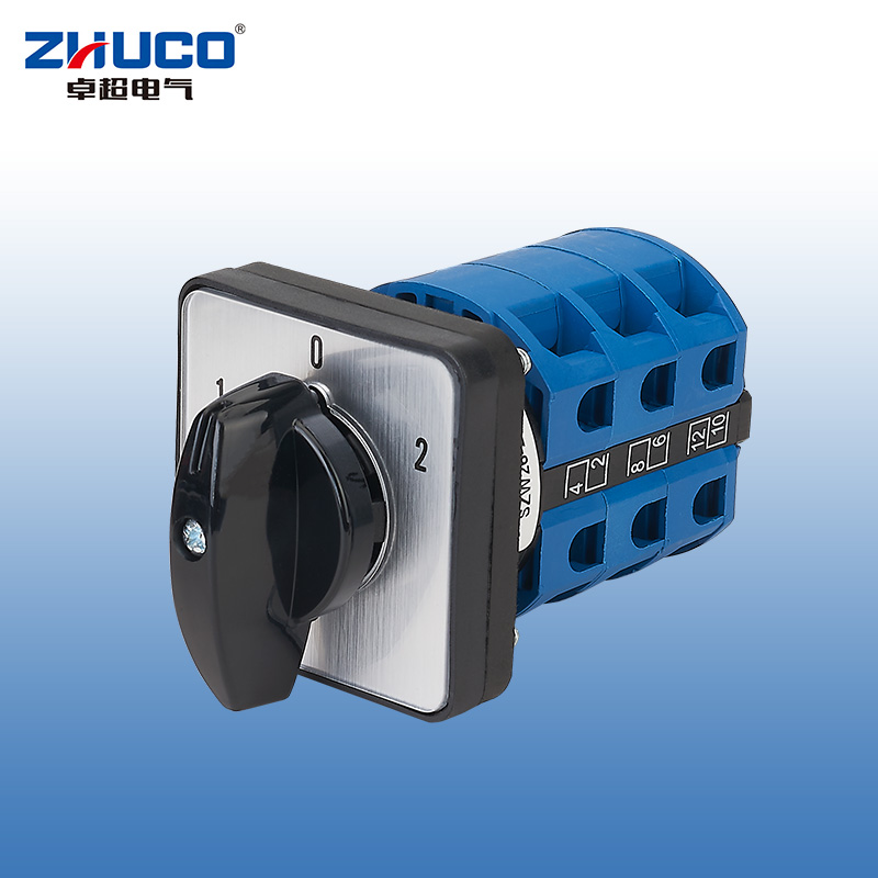 ZHUCO SZW26-25/D303.3 1-0-2 Three-position three-section changeover switch