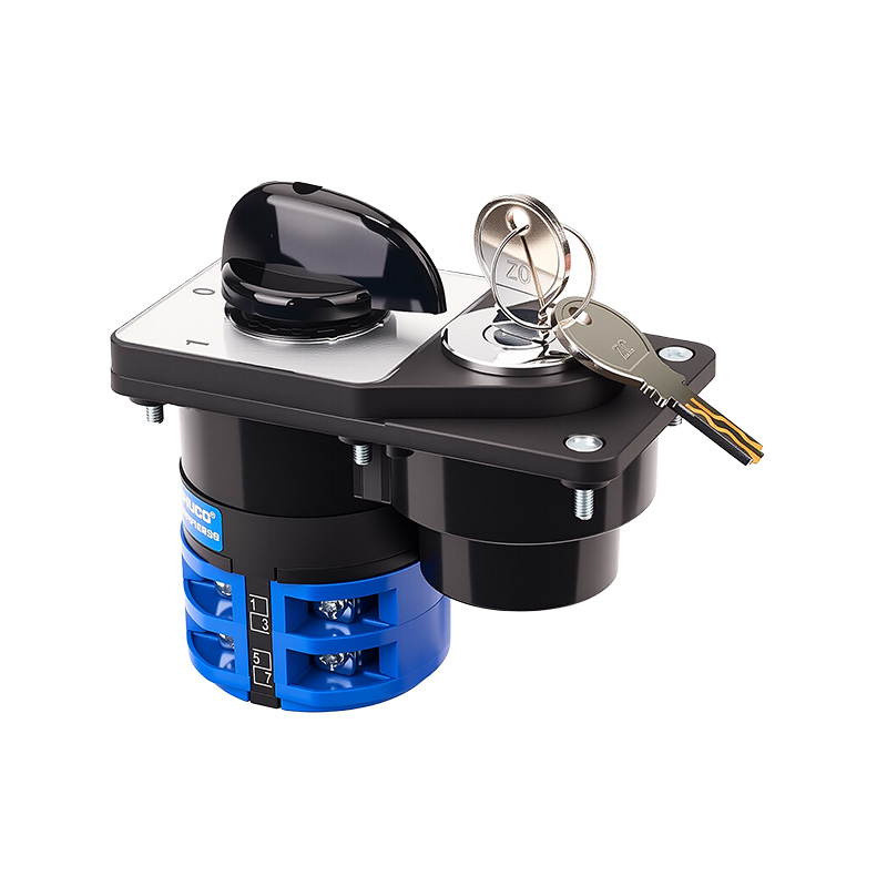 ZHUCO SZW26-32/D202.2YS 1-0-2 Three-position two-section changeover switch with electronic lock