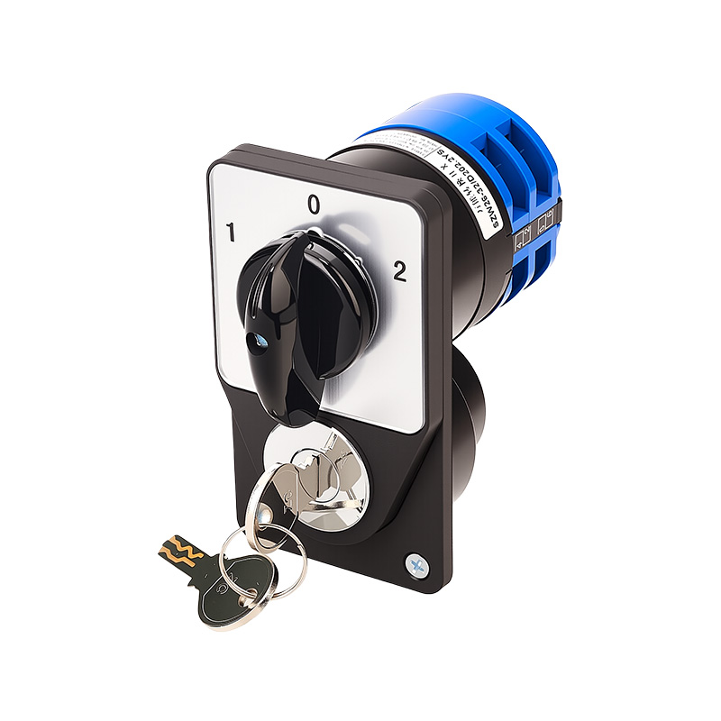ZHUCO SZW26-32/D202.2YS 1-0-2 Three-position two-section changeover switch with electronic lock