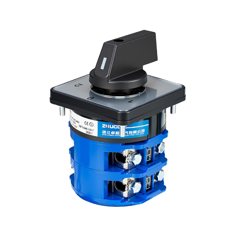 ZHUCO SZW26-125/D202.2 1-0-2 Three-position two-section changeover switch ZHUCO SZW26-125/D202.2 1-0-2 Three-position two-section changeover switch