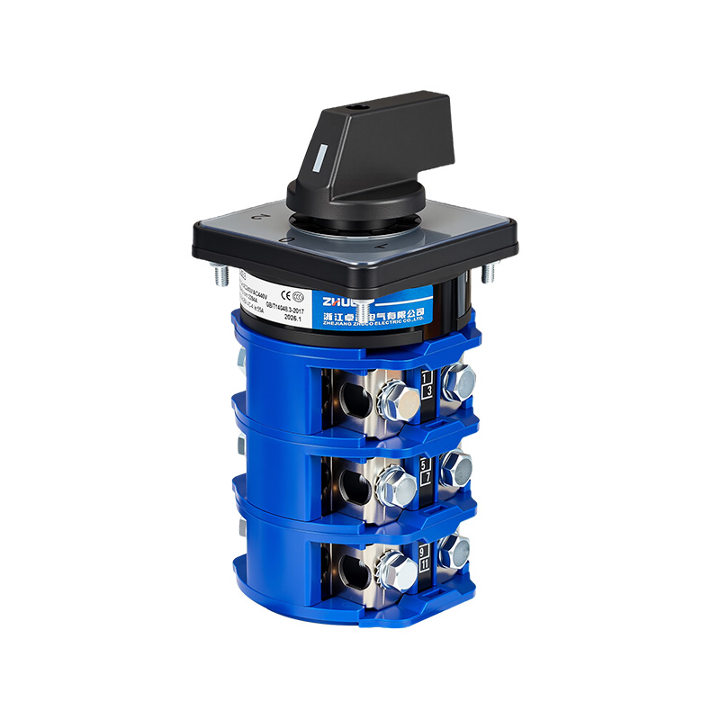 ZHUCO SZW26-160/D303.3 1-0-2 Three-position three-section high-current changeover switch