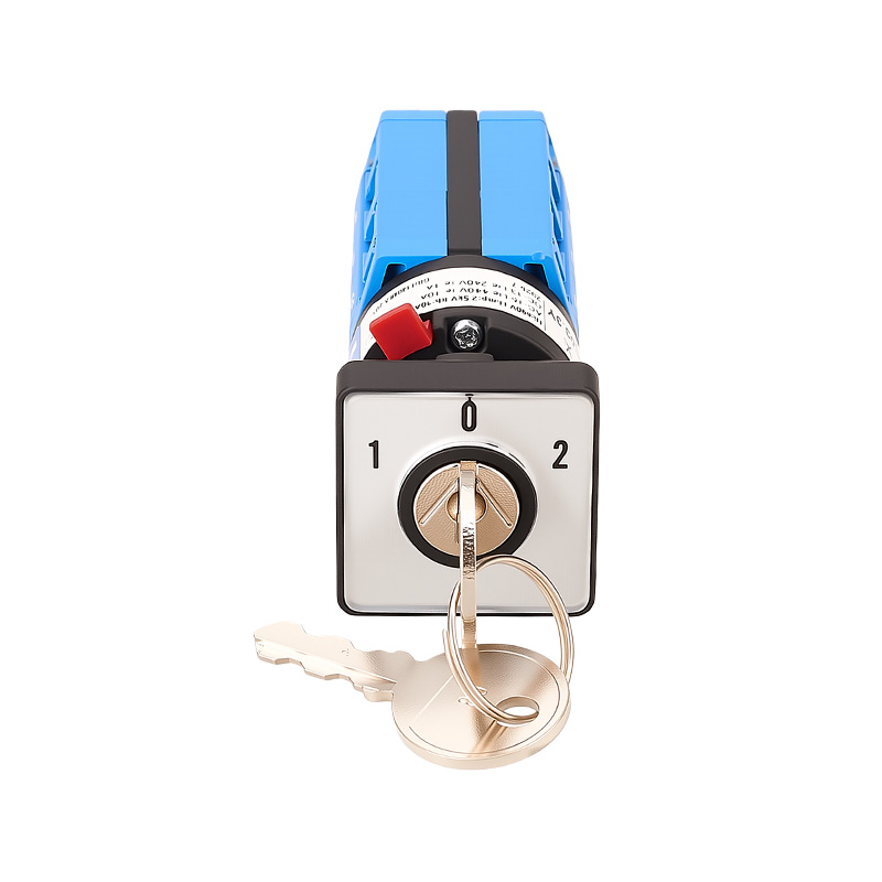 ZHUCO SZW26X-10C/D303.3Y 1-0-2 Three-position three-section compact locking single-hole mounting changeover switch