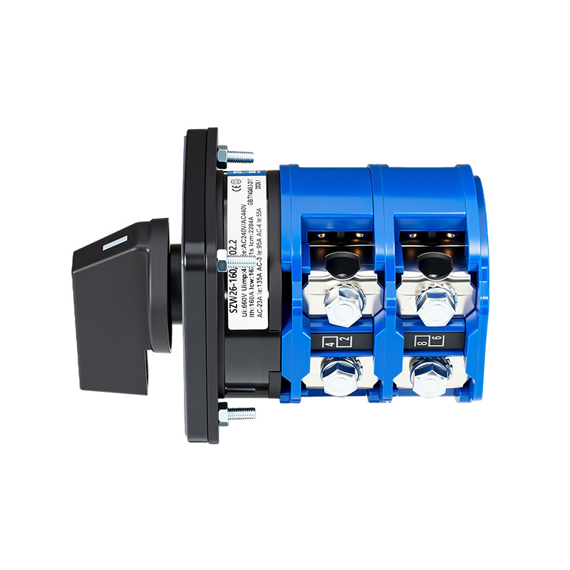 ZHUCO SZW26-160/D202.2 1-0-2 Three-position two-section high-current changeover switch