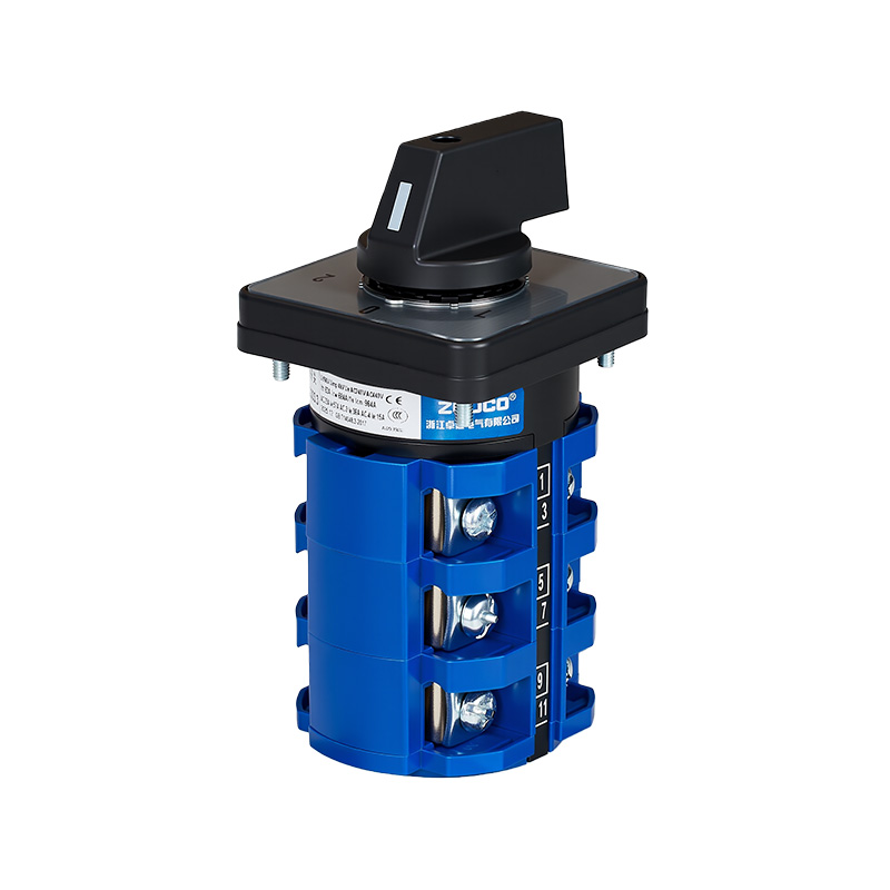 ZHUCO SZW26-63/D303.3 1-0-2 Three-Position Three-Pole Changeover Switch