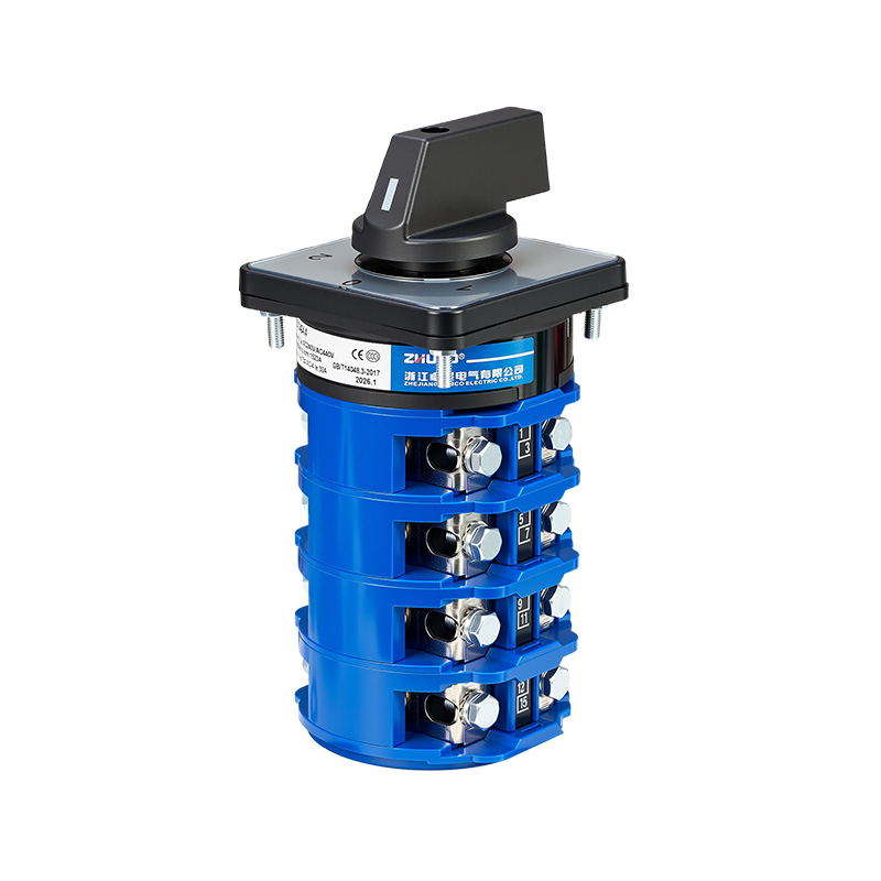 ZHUCO SZW26-125/D404.4 1-0-2 Three-position four-section high-current changeover switch