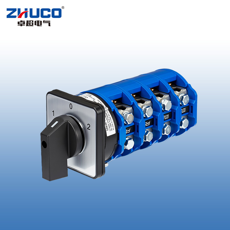 ZHUCO SZW26-160/D404.4 1-0-2 Three-position four-section high-current changeover switch