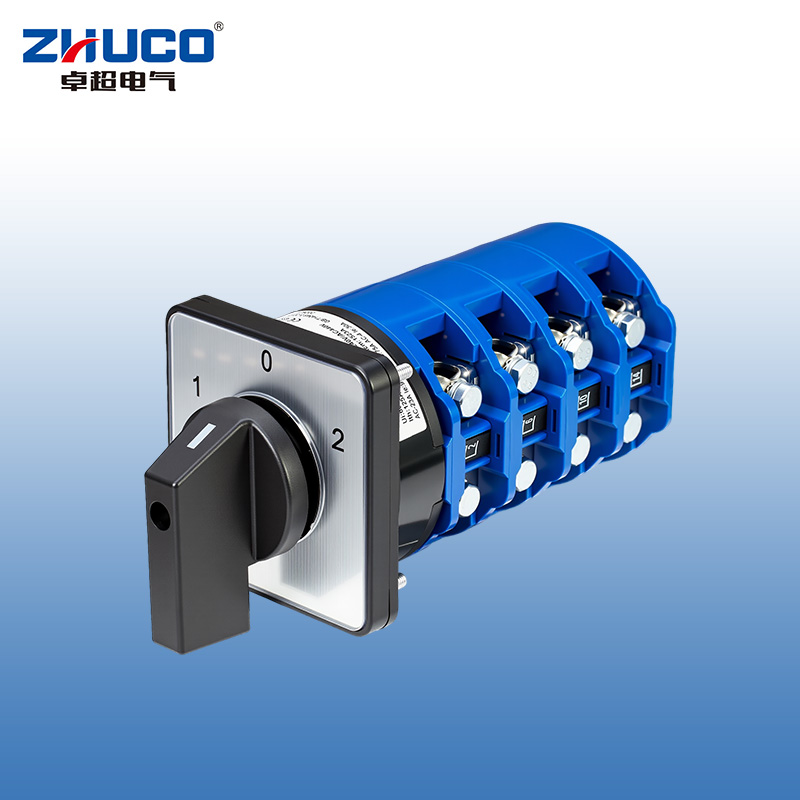 ZHUCO SZW26-125/D404.4 1-0-2 Three-position four-section high-current changeover switch