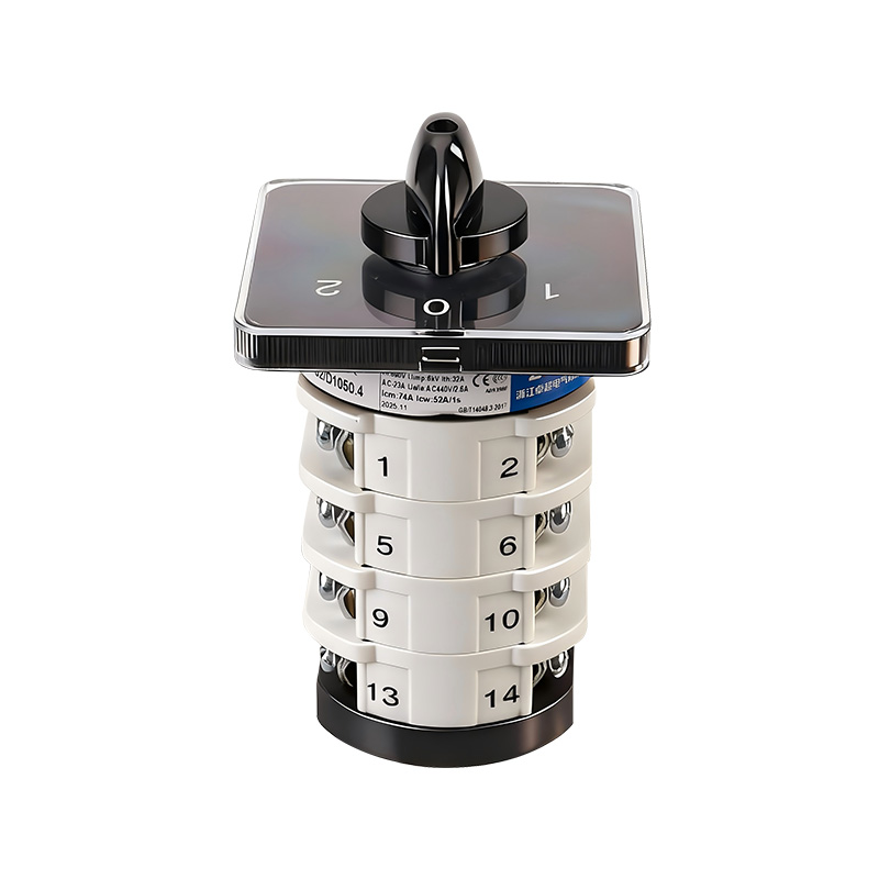 ZHUCO SZL9-32/D1050.4 32A/4P Four-Pole Three-Position 102 Changeover Switch