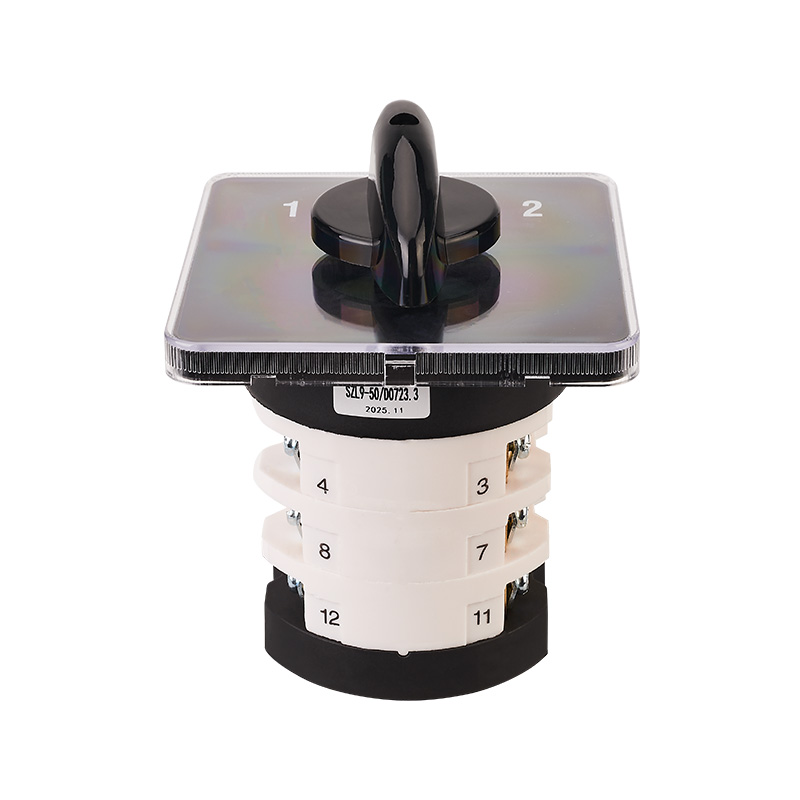 ZHUCO SZL9-50/D0723.3 50A/3P Three-Pole Three-Position 102 Changeover Switch