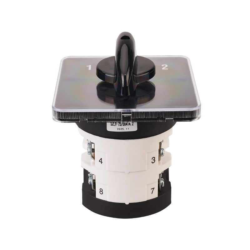 ZHUCO SZL9-75/D0414.2 75A/2P Two-Section Three-Position 102 Selector Switch