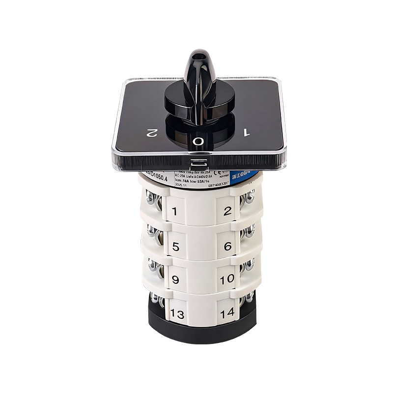 ZHUCO SZL9-25/D1050.4 25A/4P Four-Pole Three-Position 102 Selector Switch