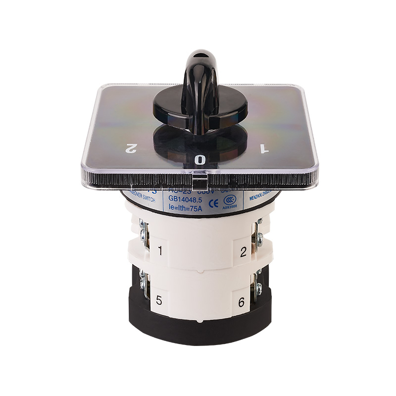 ZHUCO SZL9-75/D0414.2 75A/2P Two-Section Three-Position 102 Selector Switch